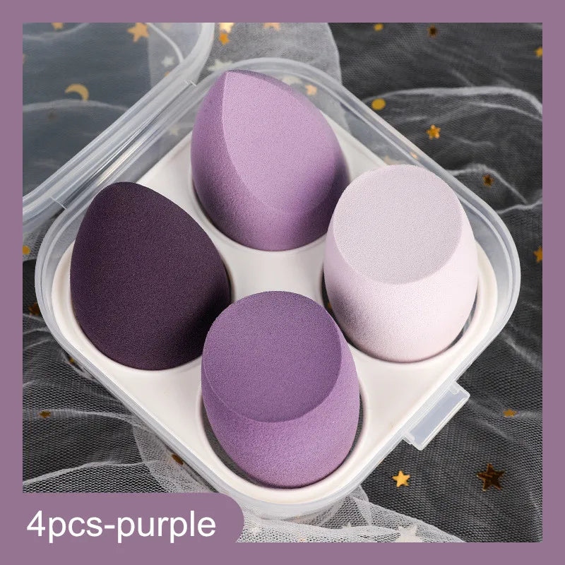 4pcs/8pcs Makeup Sponge Set Cosmetic Puff Foundation Powder