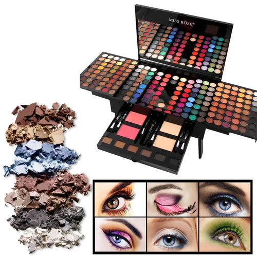 194 Color Matte Shimmer Palette Cosmetic Kit Box
