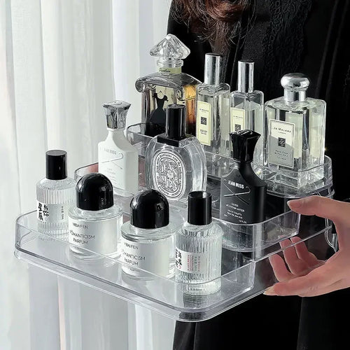 3-Tier Desktop Perfume Shelf Organizer