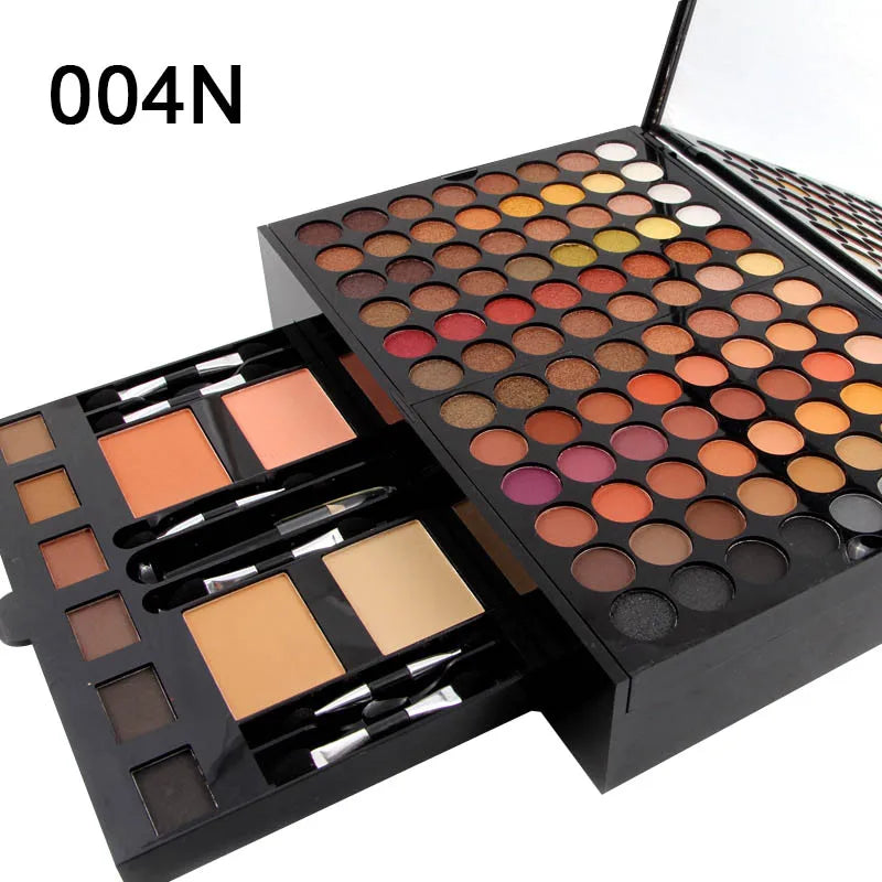 194 Color Matte Shimmer Palette Cosmetic Kit Box