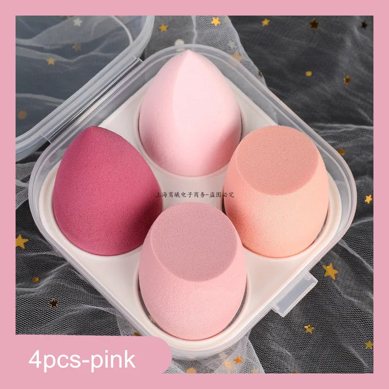 4pcs/8pcs Makeup Sponge Set Cosmetic Puff Foundation Powder