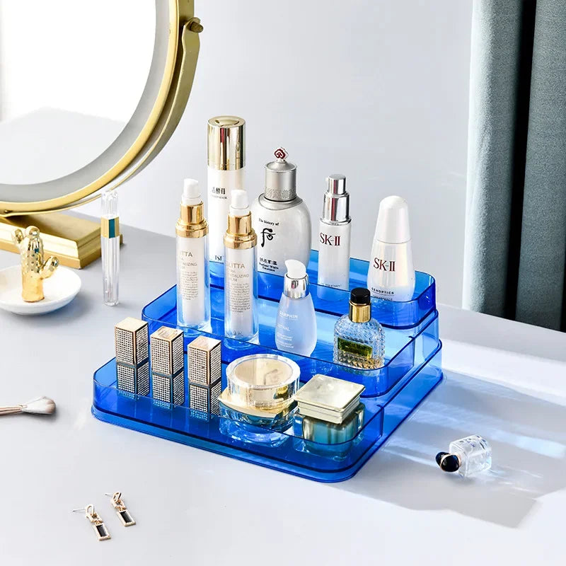 3-Tier Desktop Perfume Shelf Organizer