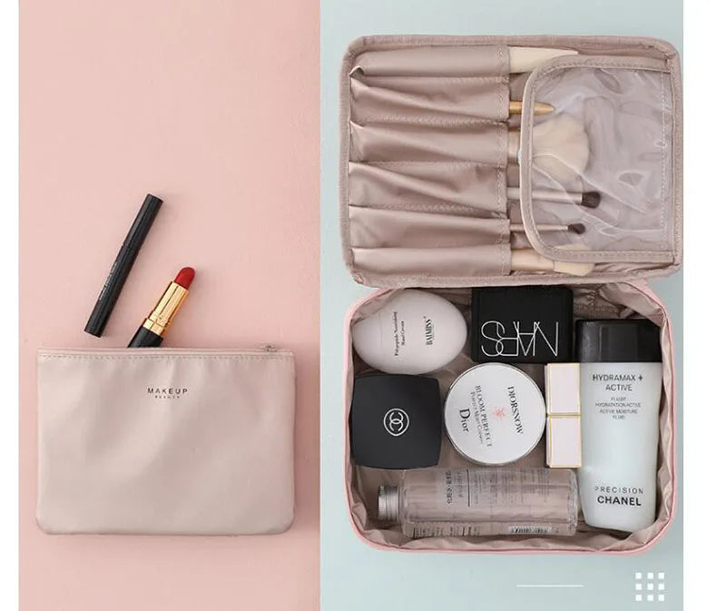 Waterproof Portable Cosmetics Travel Makeup Bag